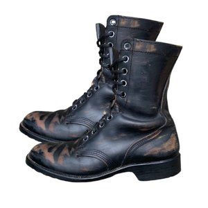 Combat boots retro boots